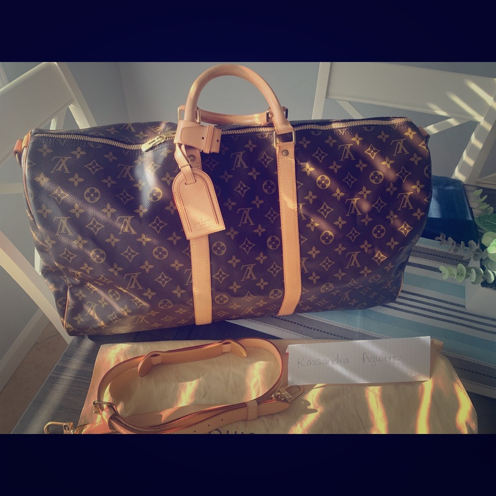 Louis Vuitton keepall 55 bandolier